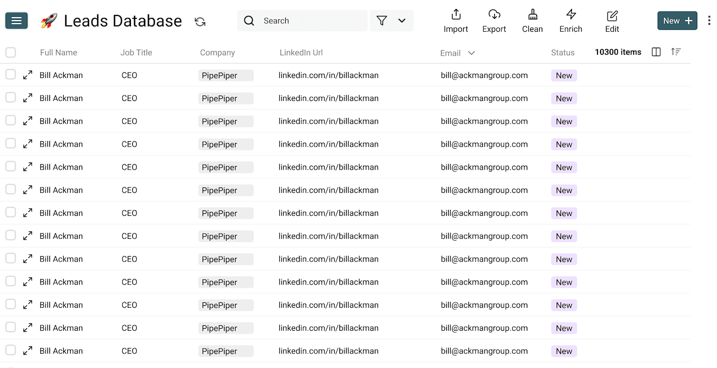 Introducing Datablist for Lead Management