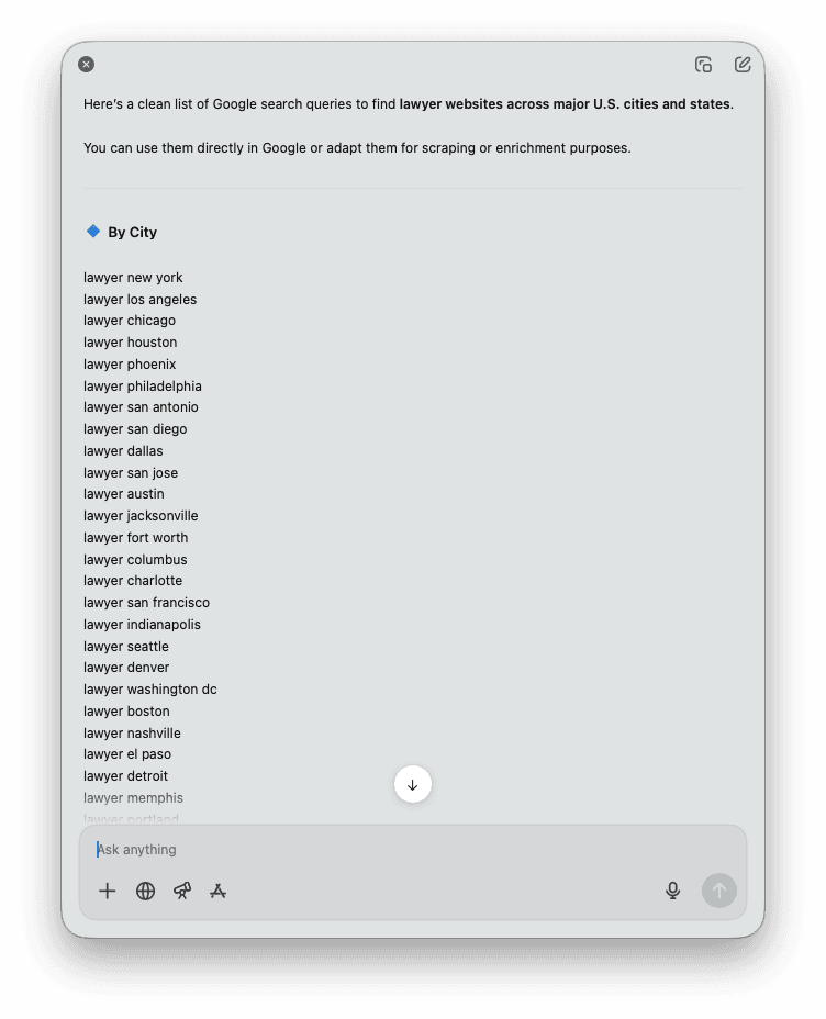 Generate Queries with ChatGPT