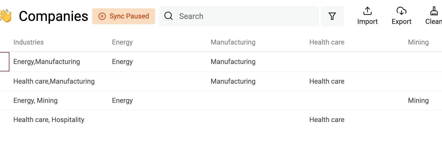 Create Property for each distinct term - Results