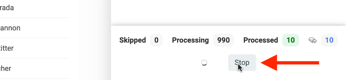 Run enrichment on remaining items