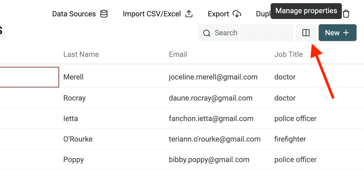 Manage Properties