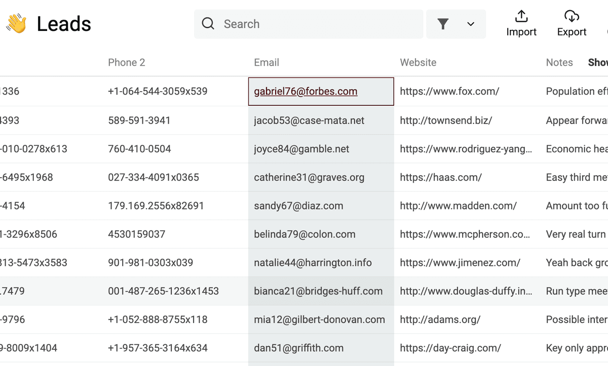 RegEx Results
