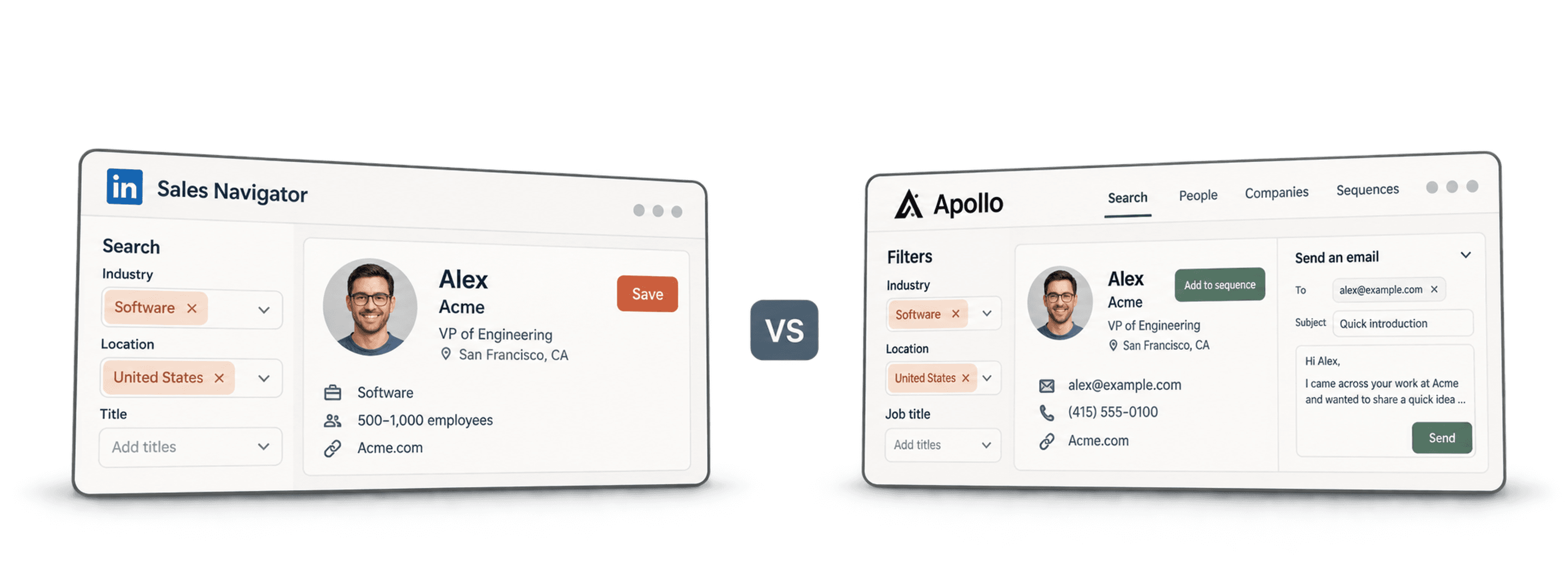 Sales Navigator vs. Apollo: Which One is The Best For Cold Email
