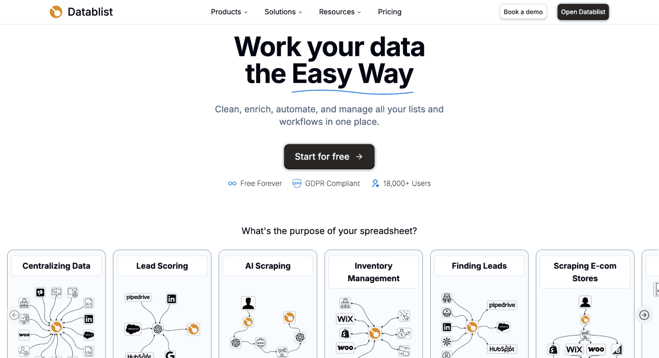 Our beautiful homepage