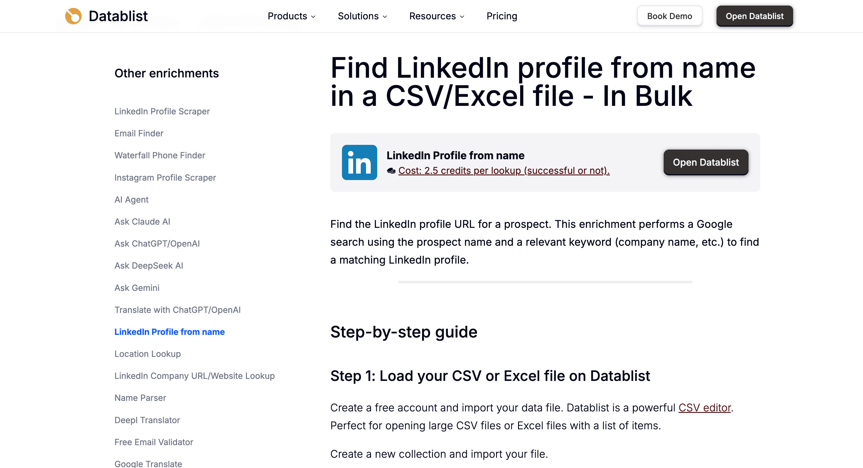 LinkedIn Profile From Name