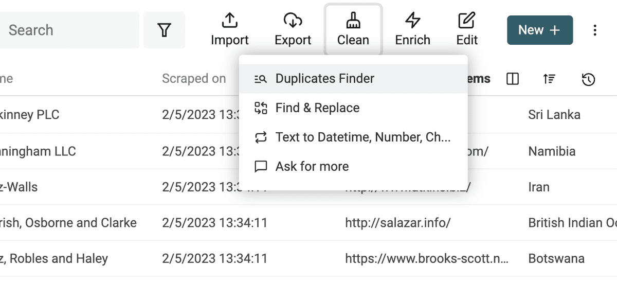 Run Duplicate Finder