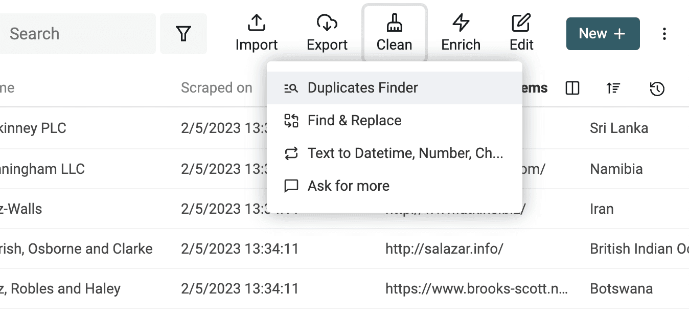 Run Duplicate Finder