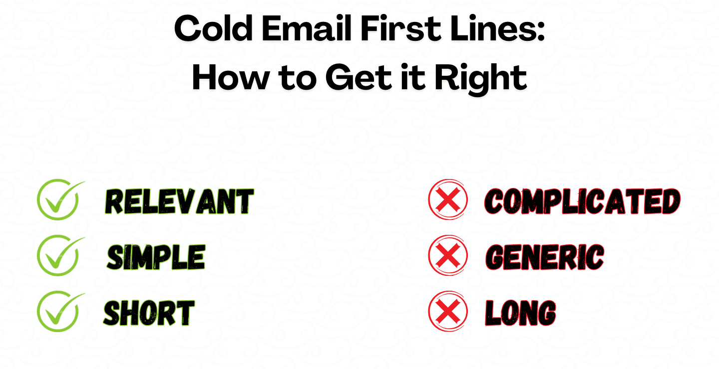 Primeras líneas de Cold Email: lo que sí funciona 2025