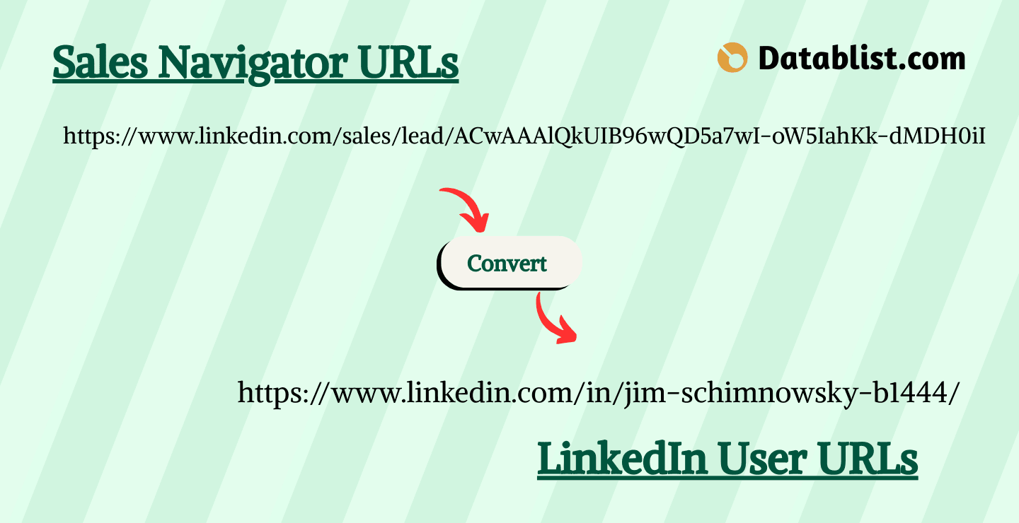 How to convert Sales Navigator URLs to LinkedIn Profile URLs (Step by Step Guide)