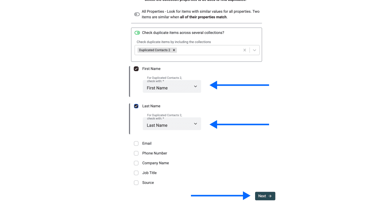 Three Ways To Deduplicate Spreadsheet Files - Choosing a Unique Identifier