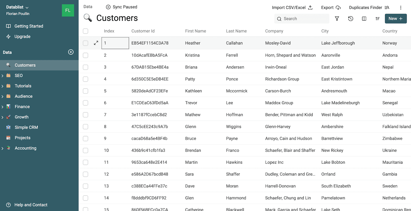How to edit big CSV files online