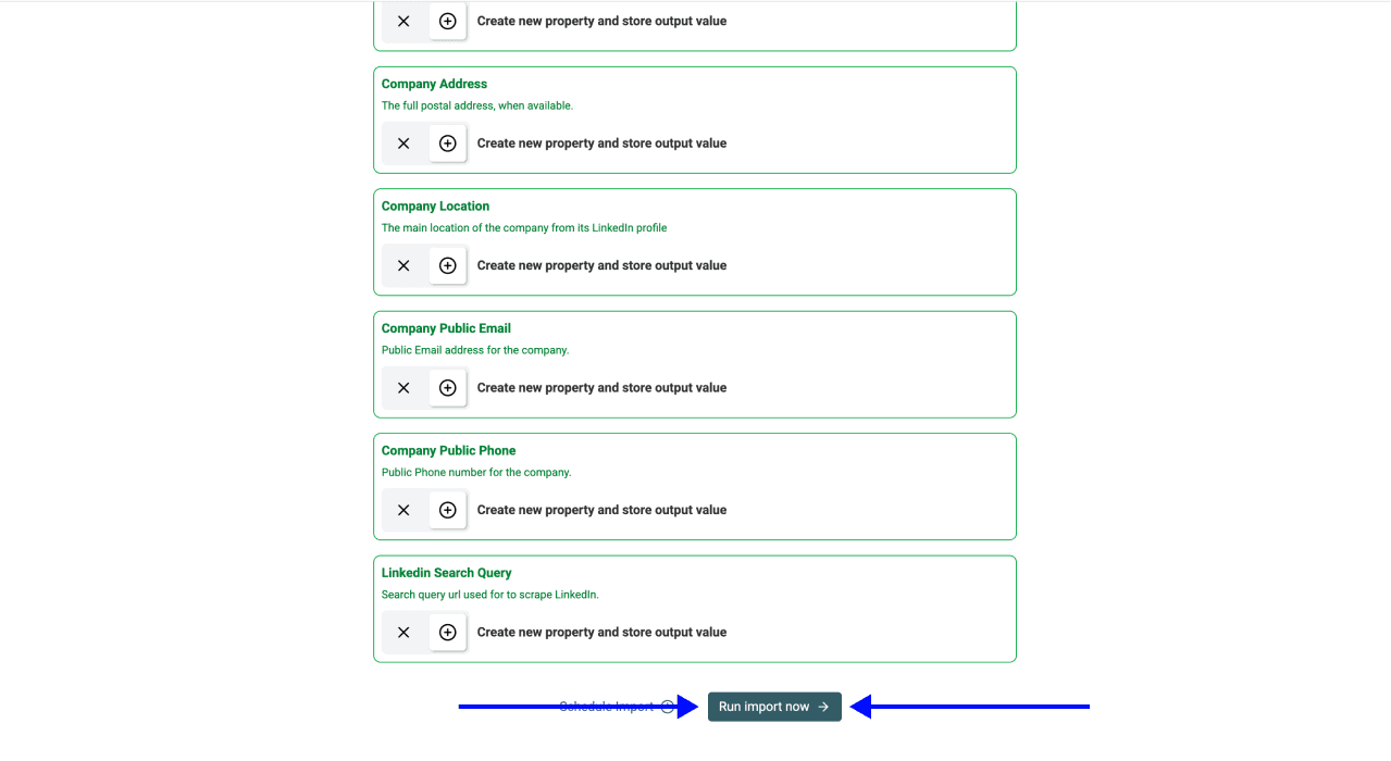 How To Export Sales Navigator Leads - Starting Run