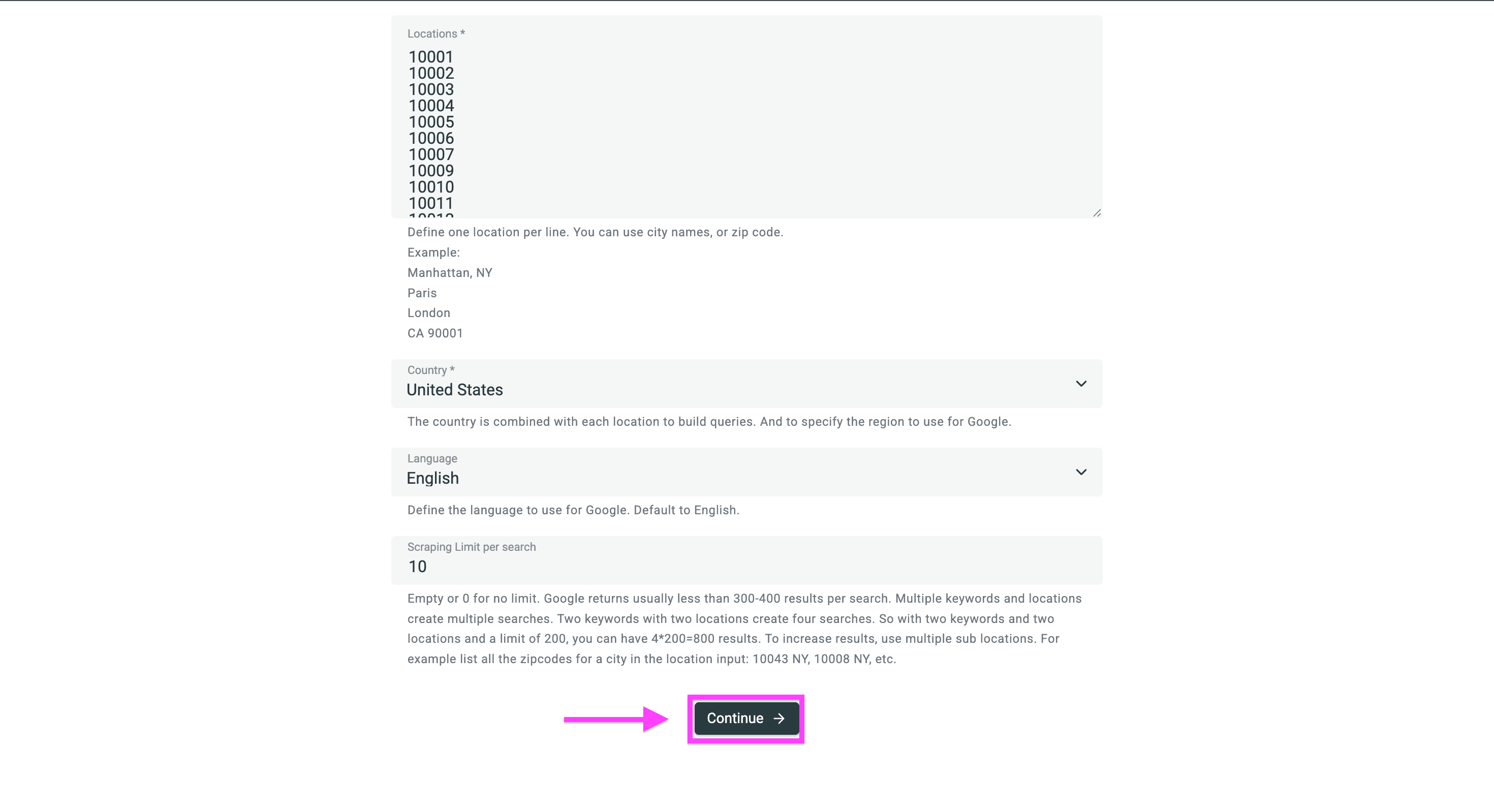 This is how it looks like when you configured everything
