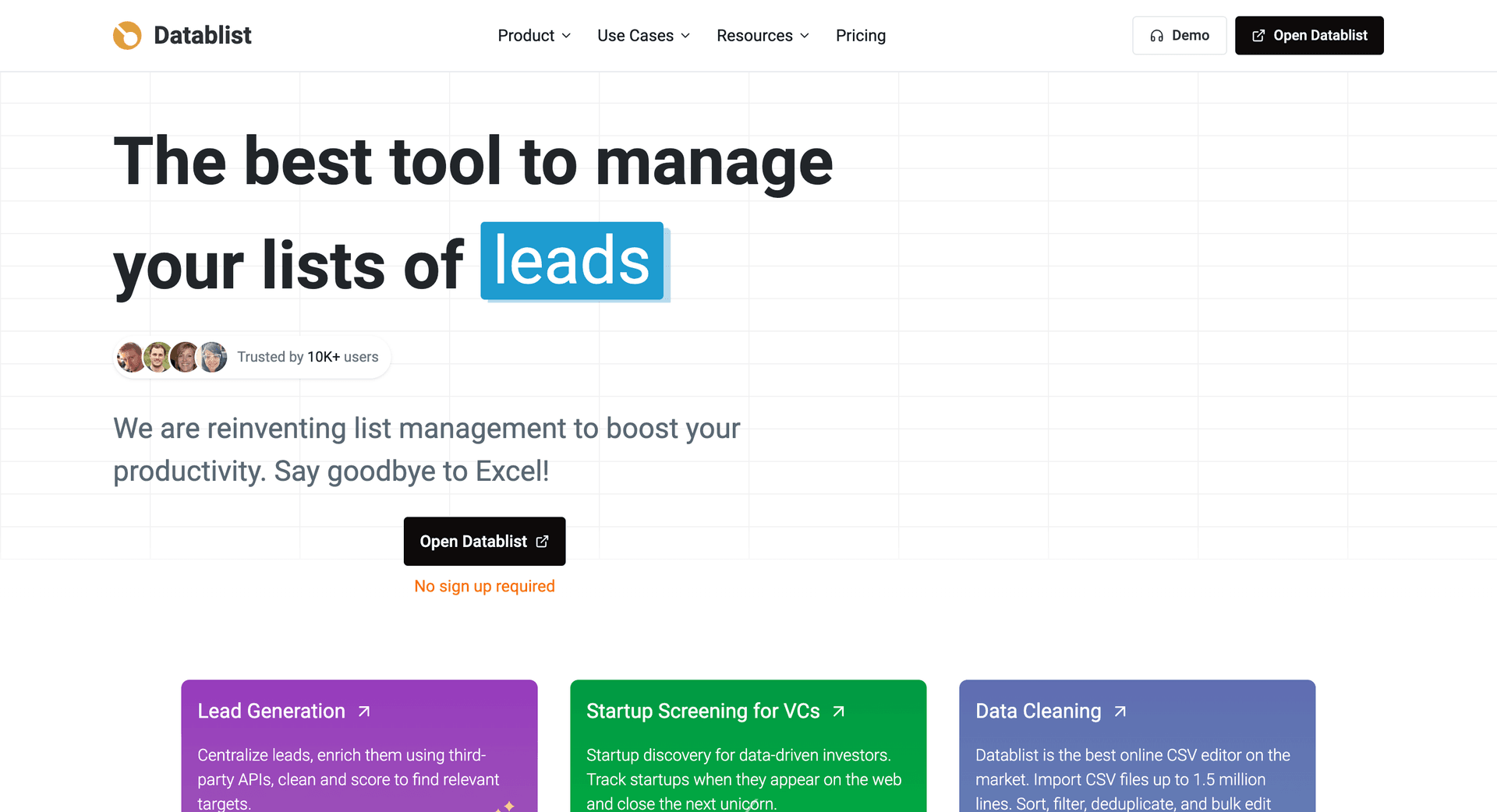 Datablist the AI Co-Pilot for GTM Teams