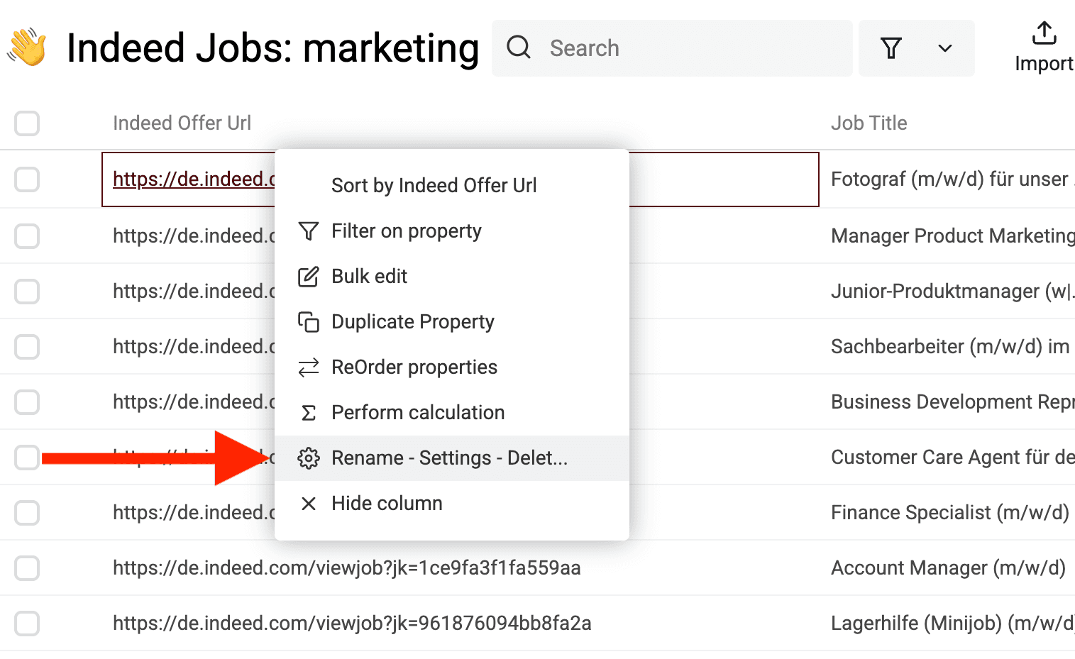 Enable Unicity on the Job Offer ID