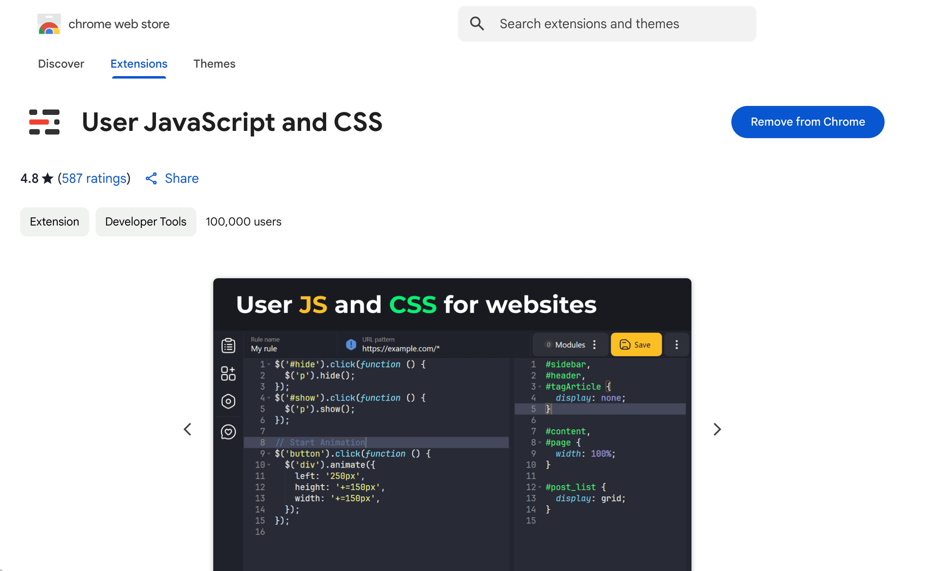 Chrome Web Store