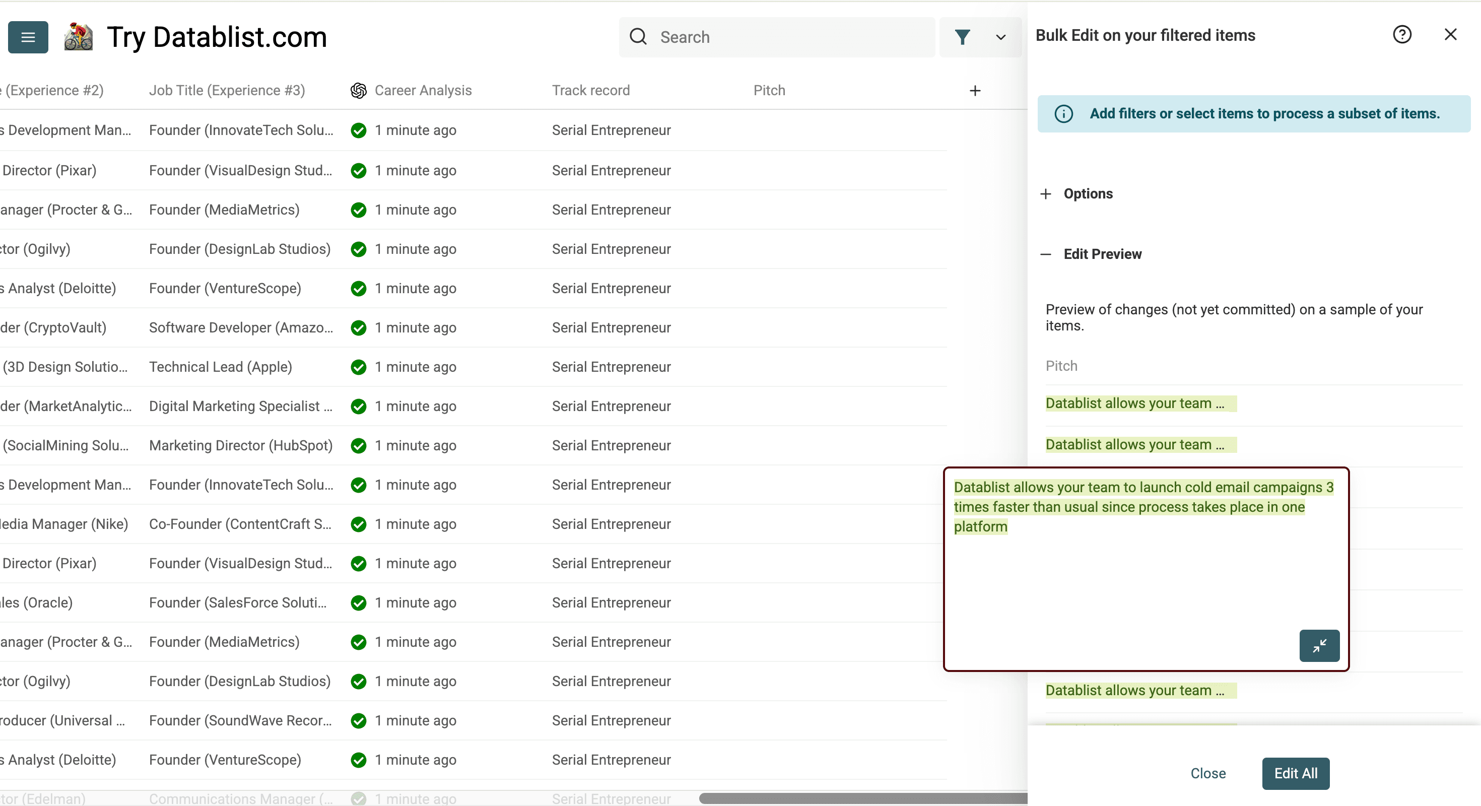 Creating personalization at scale