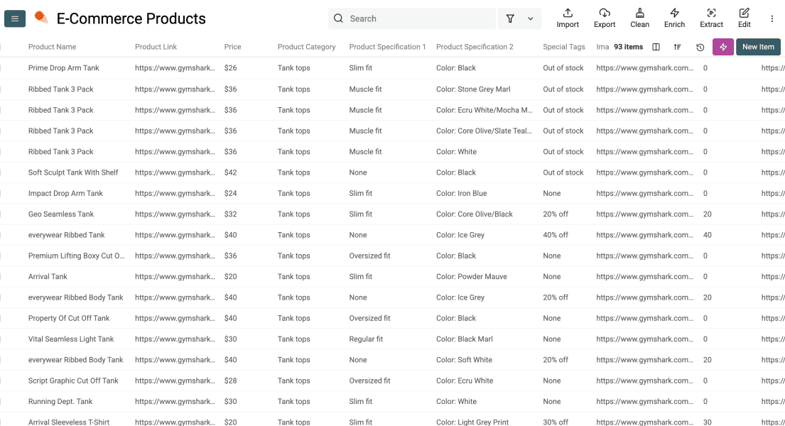 How To Scrape Any Website - Results Overview
