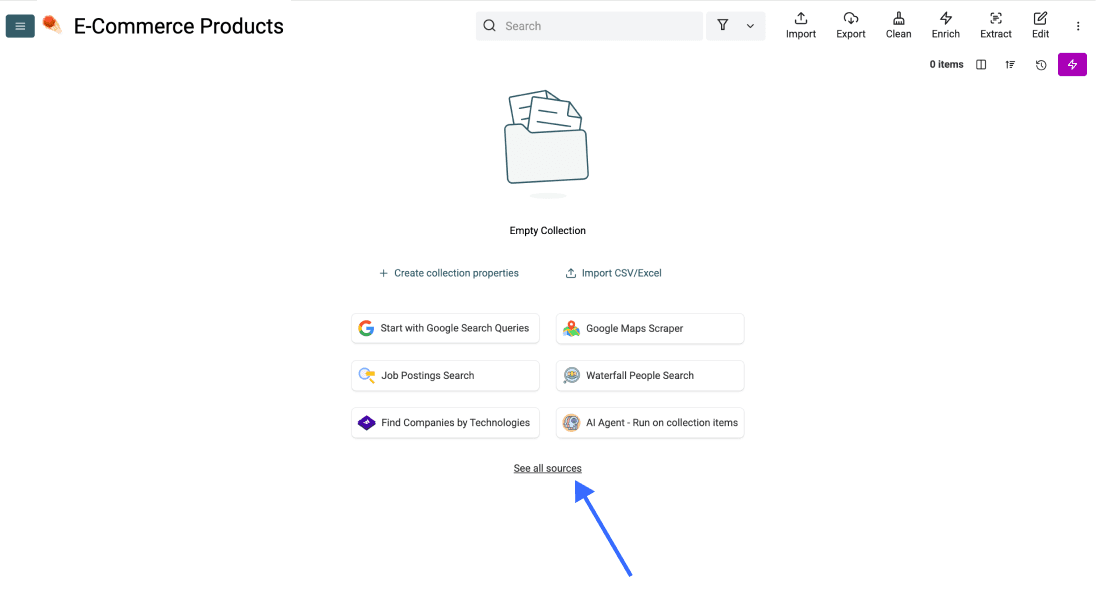 Scrape Any Website Without Code - See All Sources