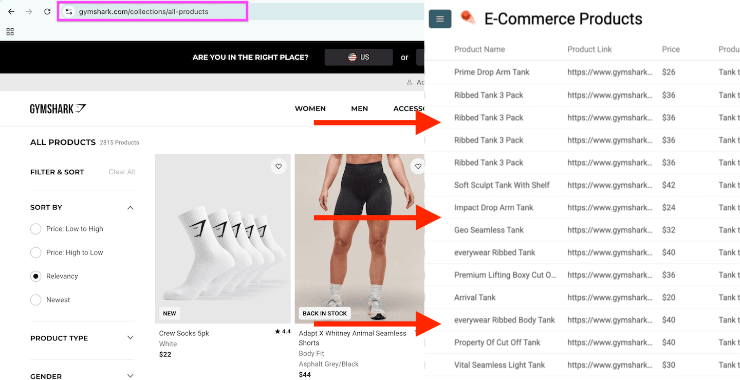 How To Scrape E-Commerce Sites (No-Code)