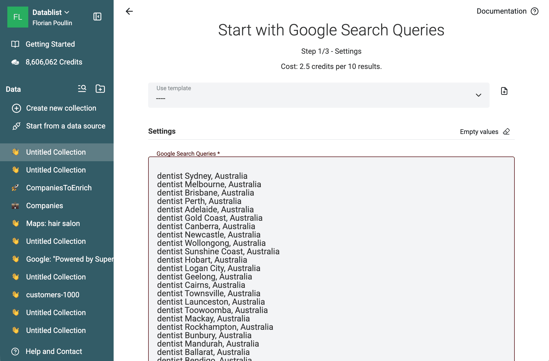 Paste Queries