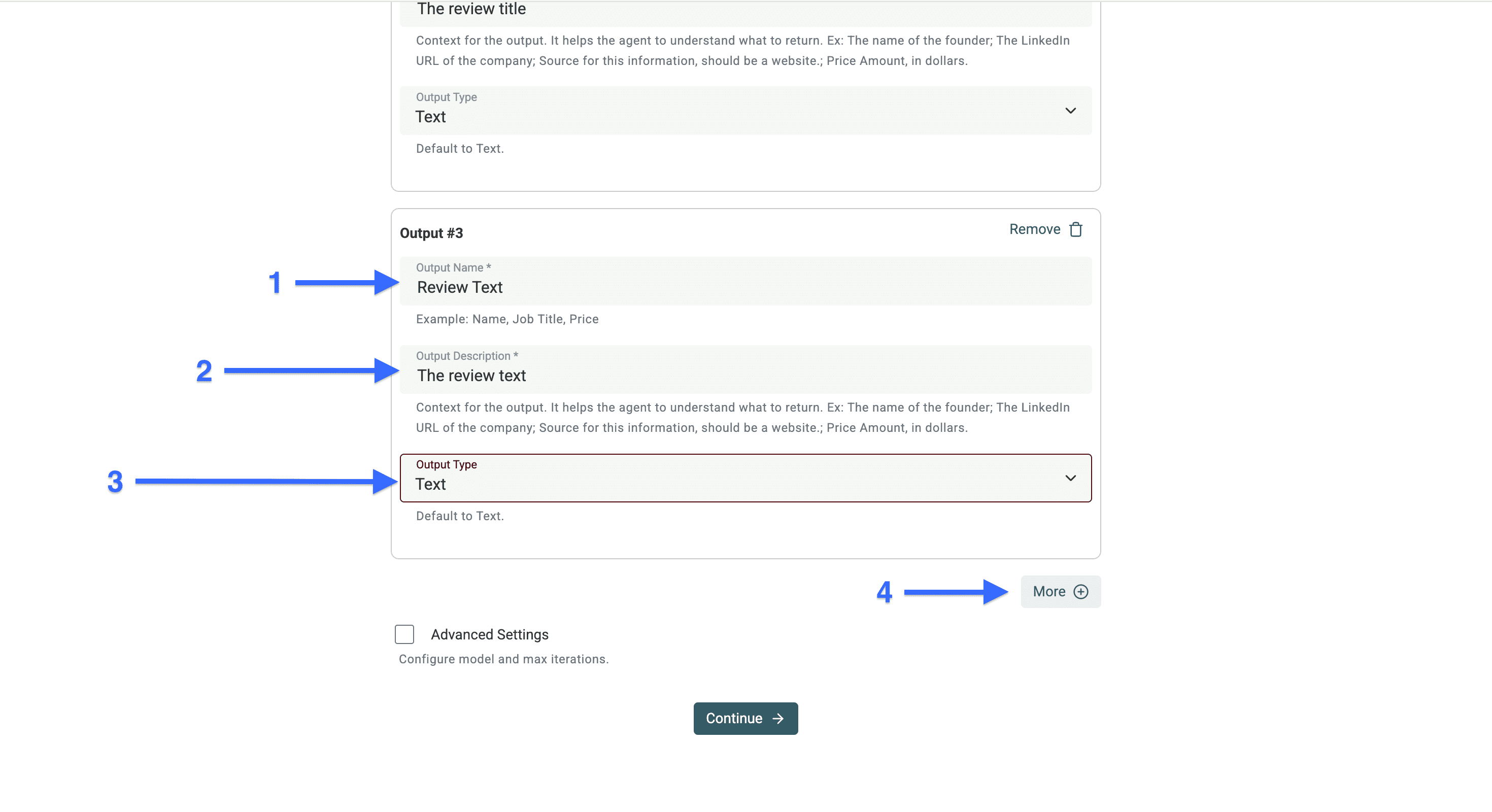 The review text is what gives you the most information