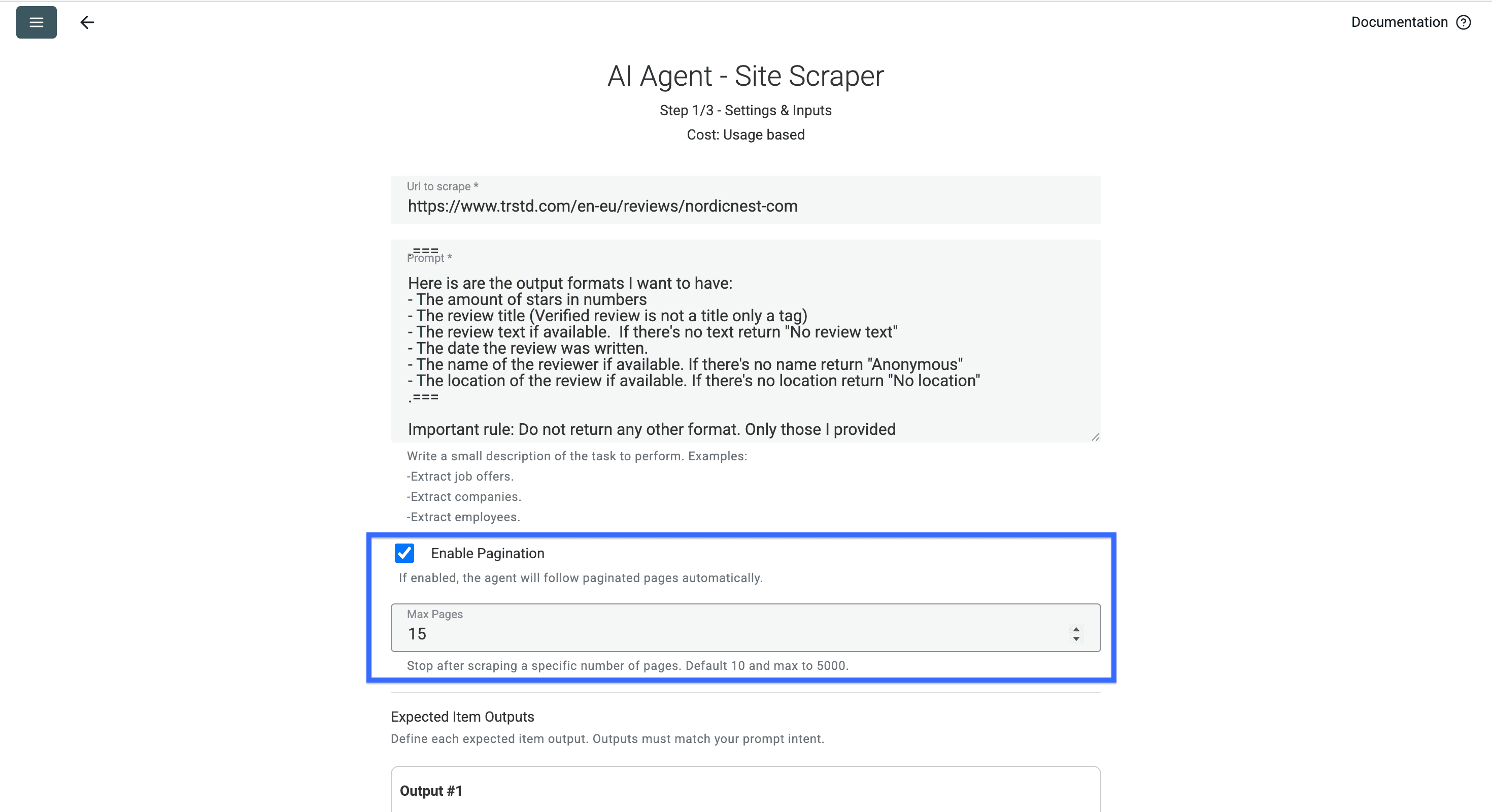 Without pagination you’ll get 10 reviews max.