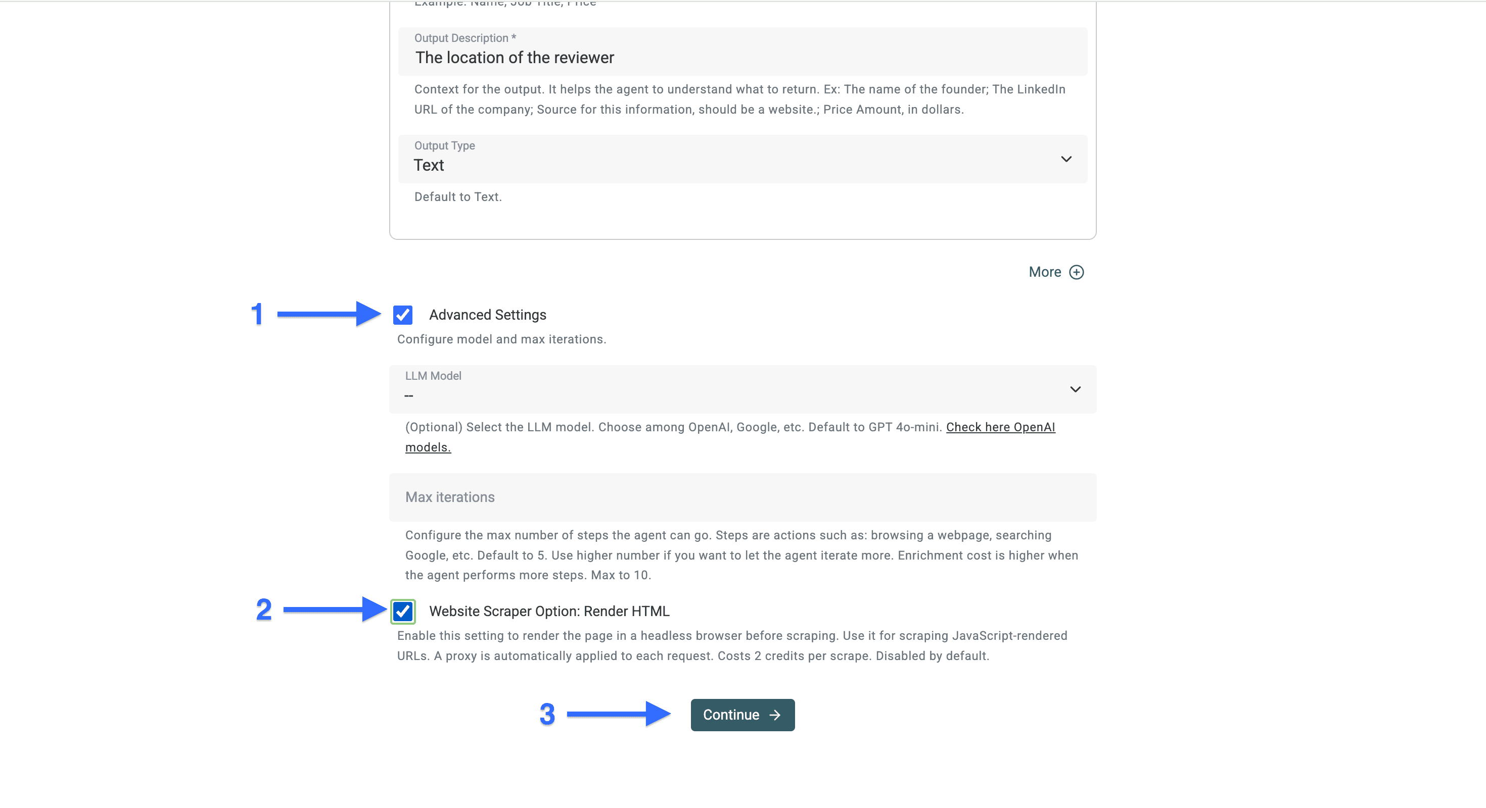 Rendering HTML is crucial for scraping reviews