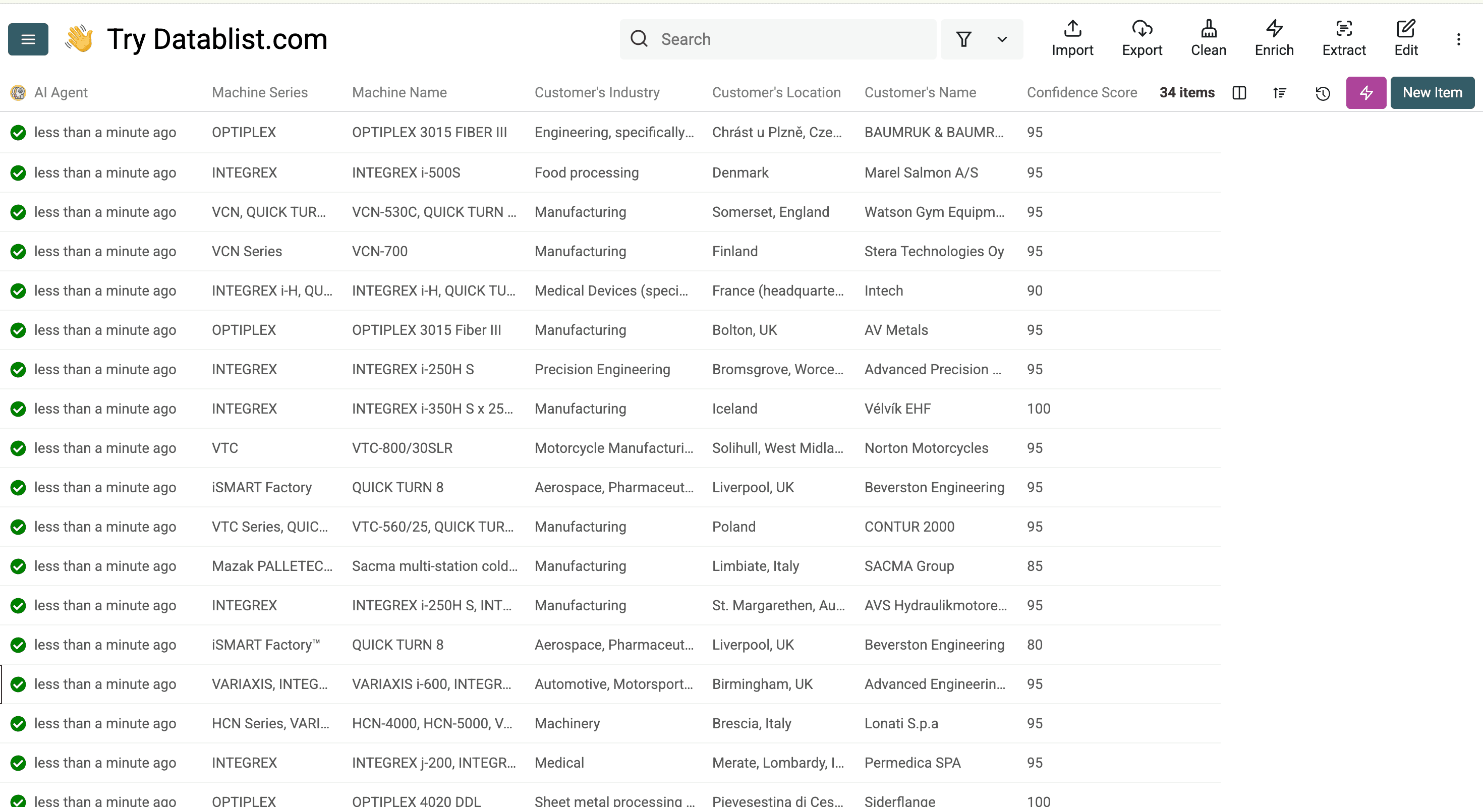 Datablist collection with scraped case studies