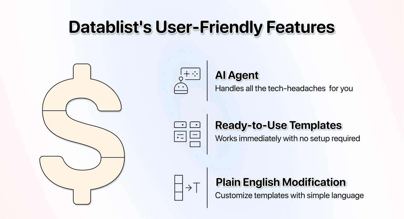 User friendliness is a priority for us