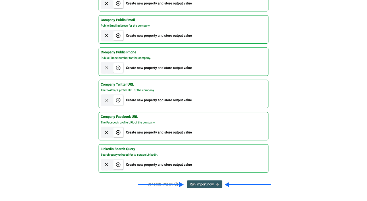 How To Scrape Sales Navigator Accounts - Run Import