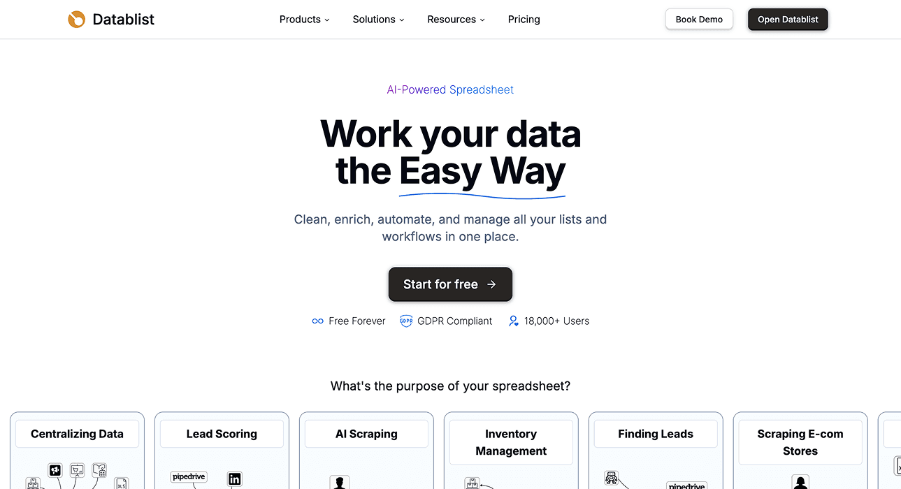 Datablist is the best job scraping tool