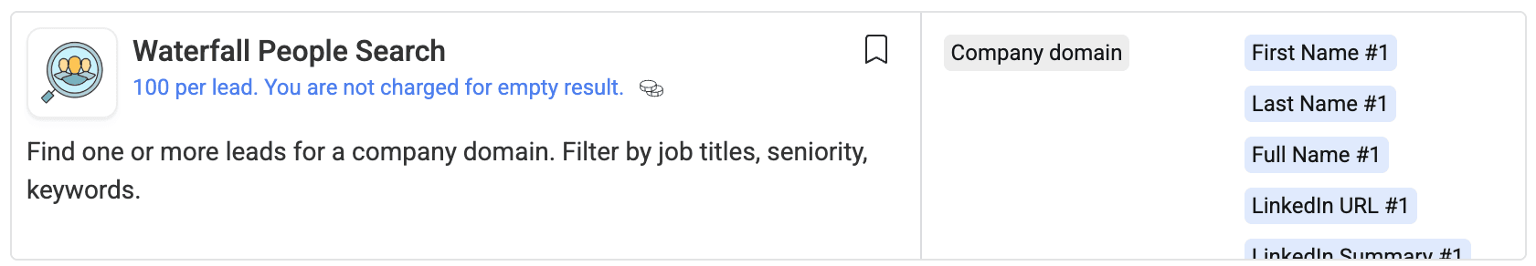 Waterfall People Search