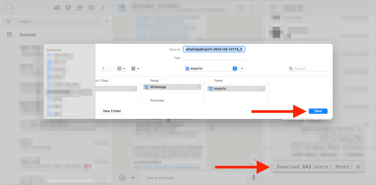 Export Scraped data as CSV