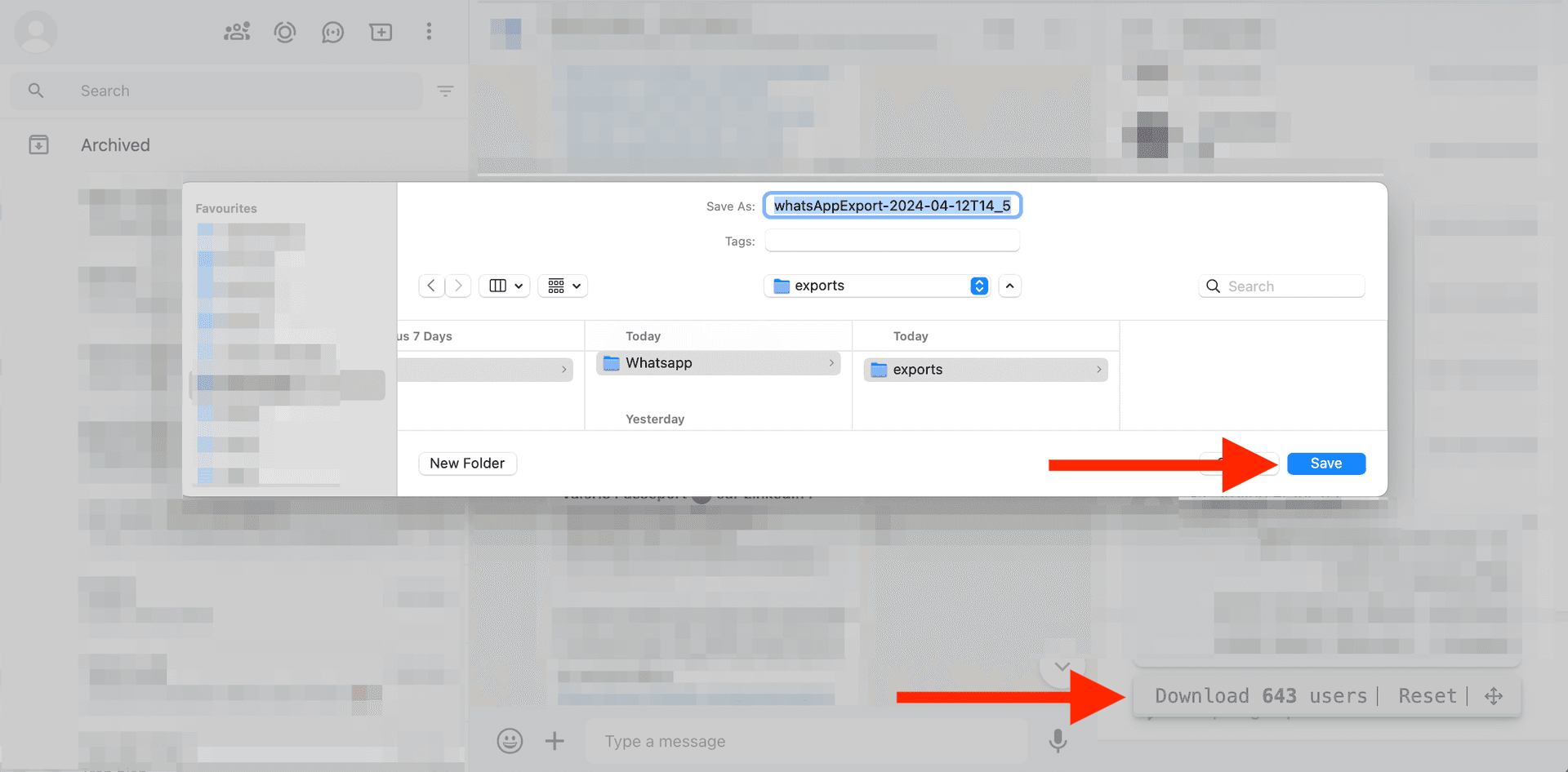 Export Scraped data as CSV