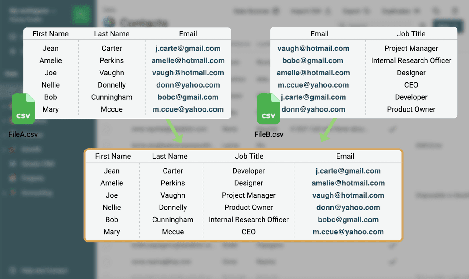 Datablist Product screenshot